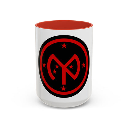 27th Infantry Division SSI (U.S. Army) Accent Coffee Mug