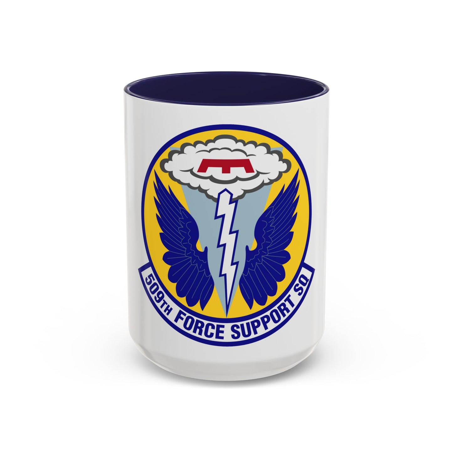 509th Force Support Squadron (U.S. Air Force) Accent Coffee Mug