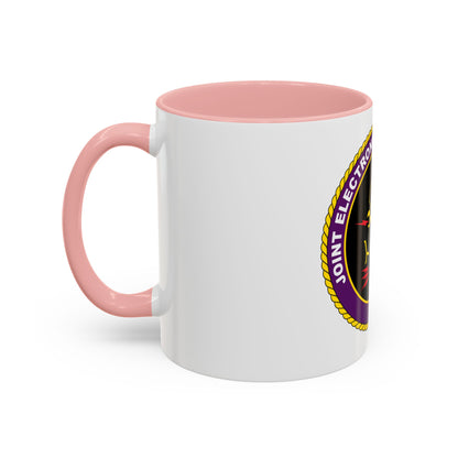 Joint Electronic Warfare Center JEWC (U.S. Air Force) Accent Coffee Mug