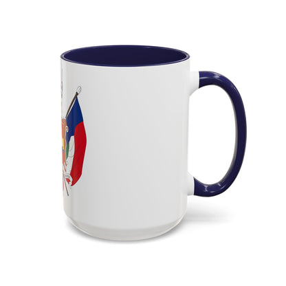 Coat of arms of the Nieuwe Republiek - Accent Coffee Mug