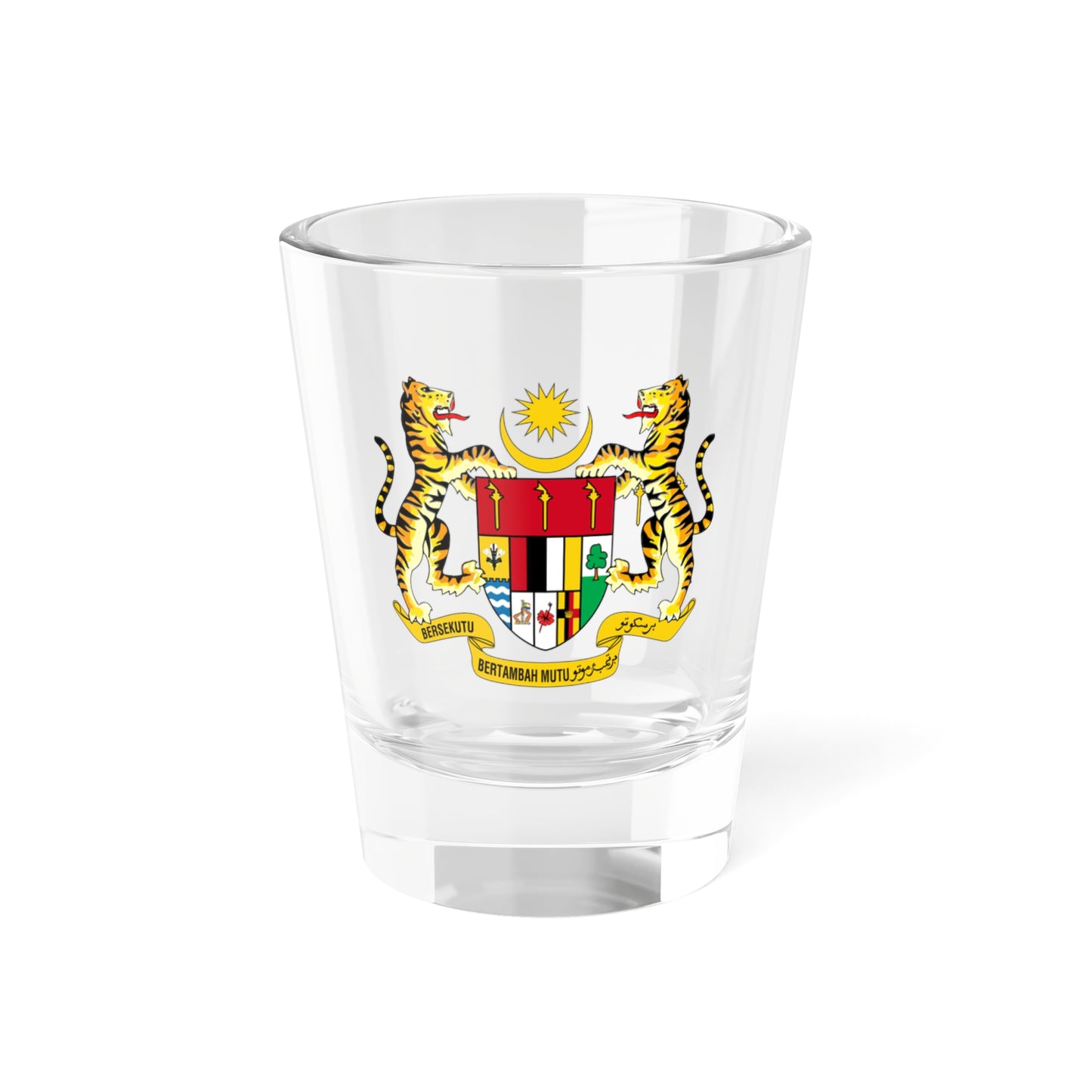 Coat of arms of Malaysia (1965-1973) - Shot Glass 1.5oz