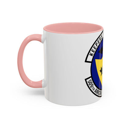 509th Aircraft Maintenance Squadron (U.S. Air Force) Accent Coffee Mug