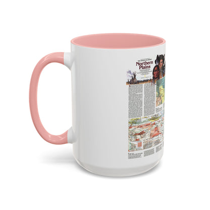 USA - Northern Plains 2 (1986) (Map) Accent Coffee Mug
