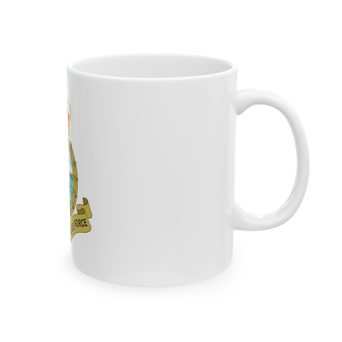 Royal Grenada Police Force - White Coffee Mug