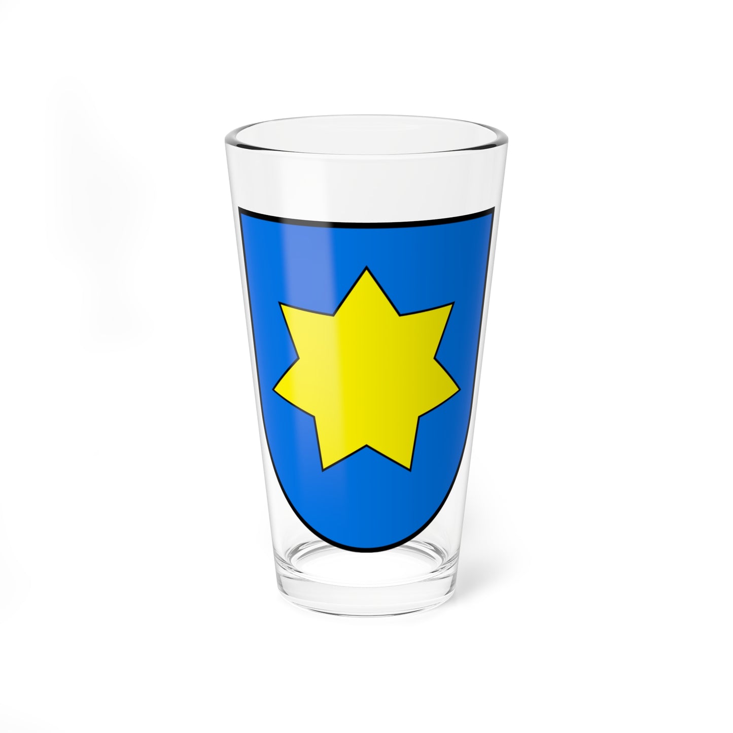 Tlumach coat of arms (Ukraine) (Coat of Arms) Pint Glass 16oz