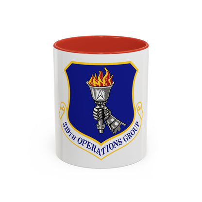 319 Operations Group ACC (U.S. Air Force) Accent Coffee Mug