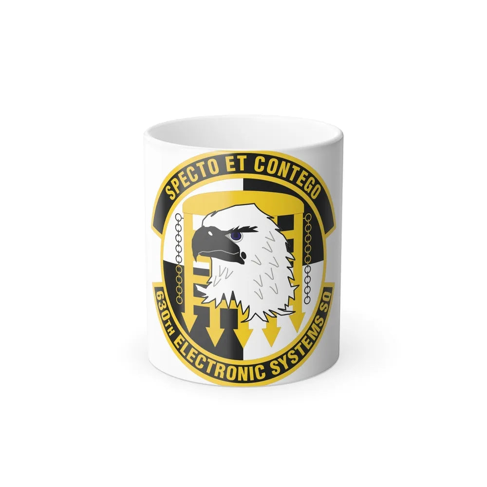 630th Electronic Systems Squadron (U.S. Air Force) Color Changing Coffee Mug-11oz-Go Mug Yourself