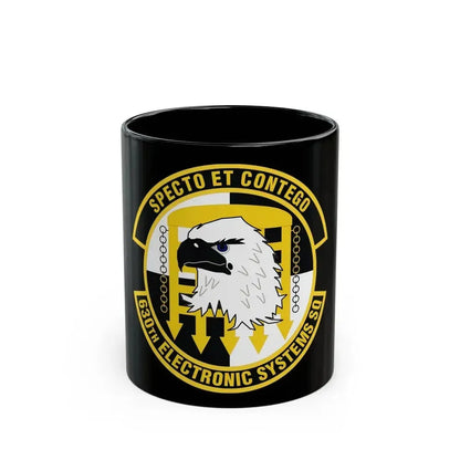 630th Electronic Systems Squadron (U.S. Air Force) Black Coffee Mug 11oz - Go Mug Yourself