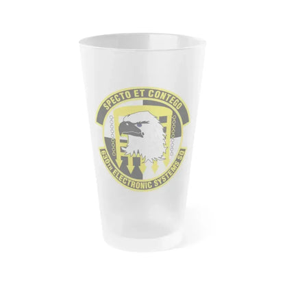 630th Electronic Systems Squadron (U.S. Air Force) Frosted Pint Glass 16oz 16oz Frosted - Go Mug Yourself