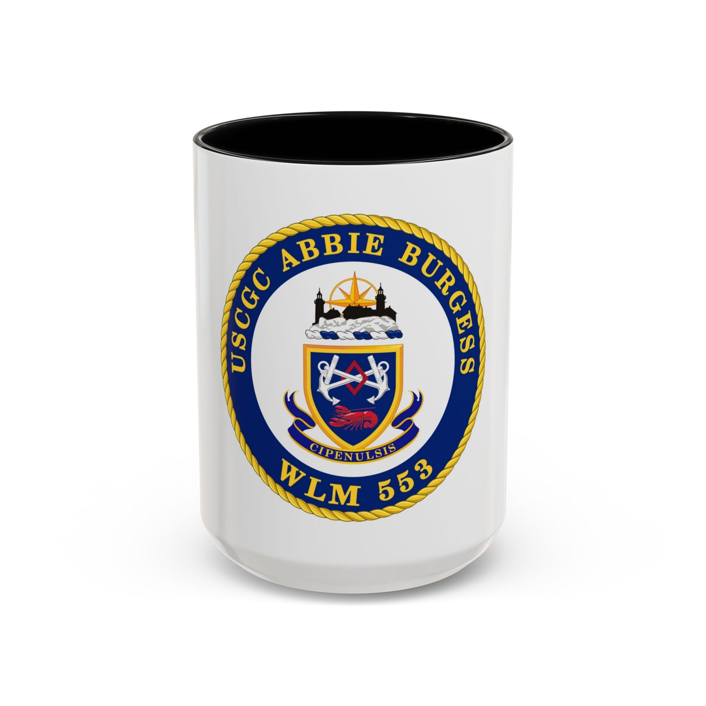 USCGC Abbie Burgess WLM 553 (U.S. Coast Guard) Accent Coffee Mug