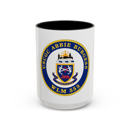 USCGC Abbie Burgess WLM 553 (U.S. Coast Guard) Accent Coffee Mug