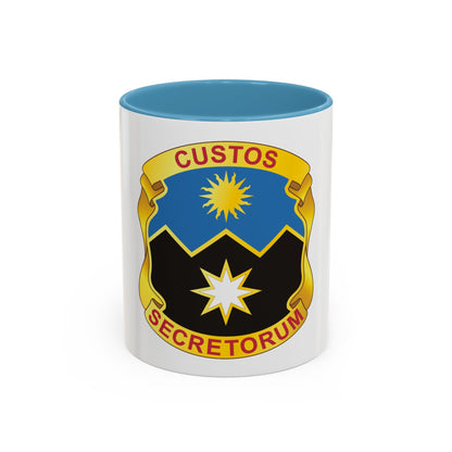 115 Military Intelligence Group (U.S. Army) Accent Coffee Mug