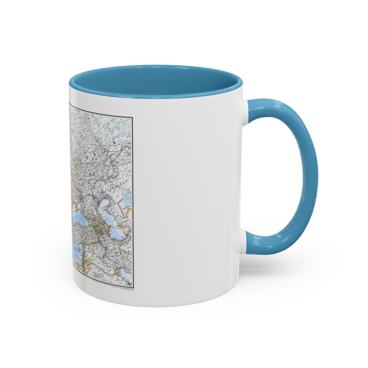 Europe (2004) (Map) Accent Coffee Mug