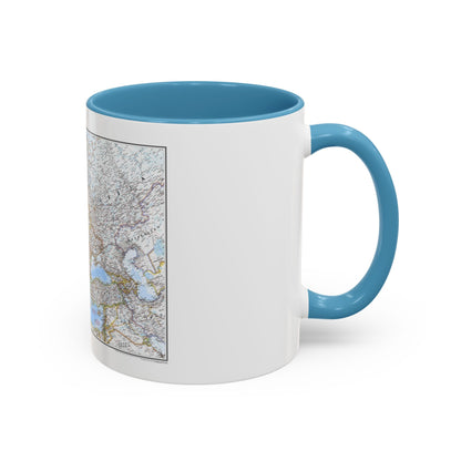 Europe (2004) (Map) Accent Coffee Mug