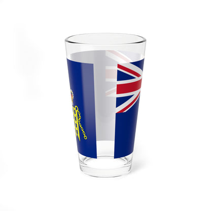 HM Customs Ensign (United Kingdom) Pint Glass 16oz