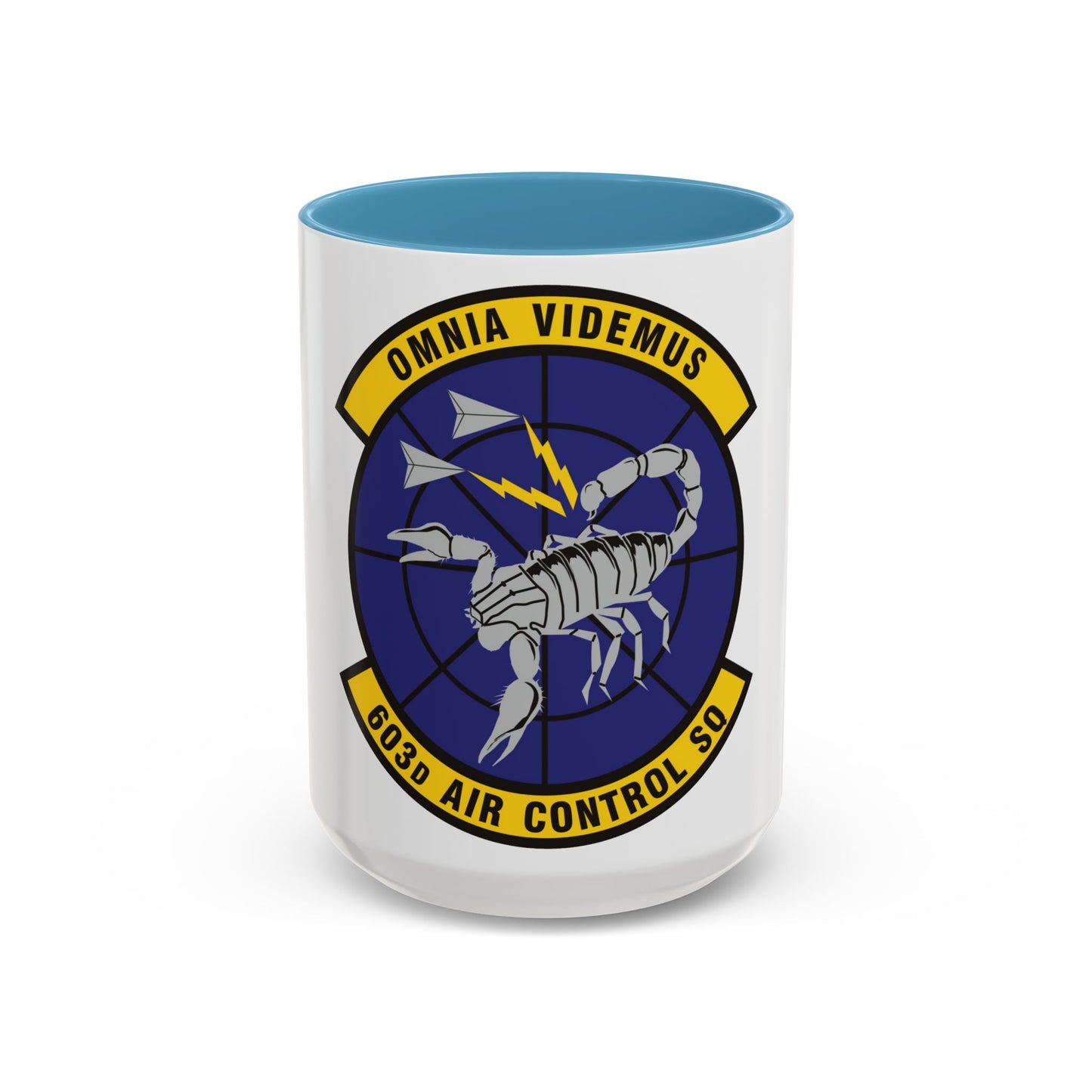 603d Air Control Squadron (U.S. Air Force) Accent Coffee Mug