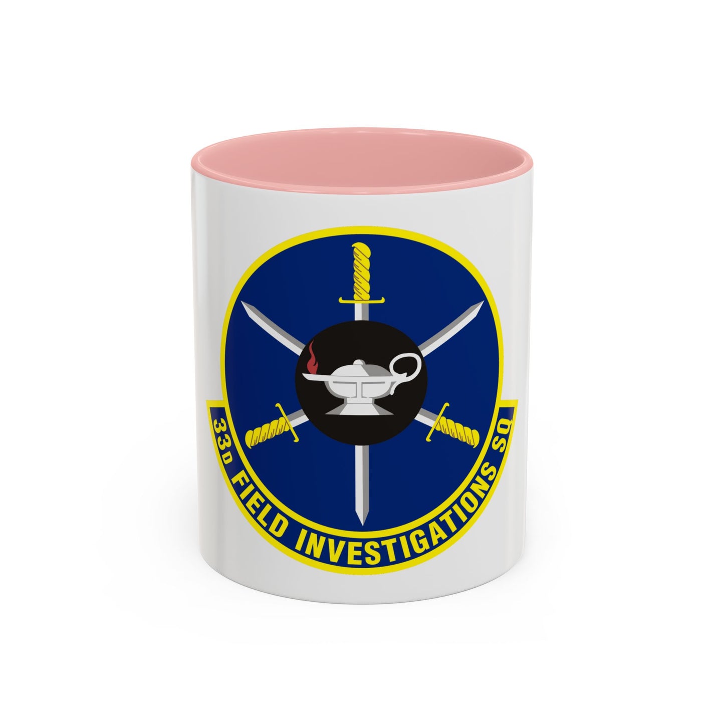 33d Field Investigations Squadron (U.S. Air Force) Accent Coffee Mug