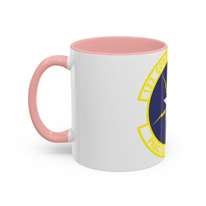 123d Communications Squadron (U.S. Air Force) Accent Coffee Mug