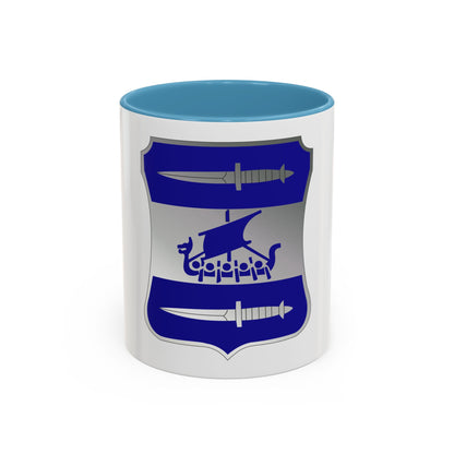 2 Infantry Battalion (U.S. Army) Accent Coffee Mug