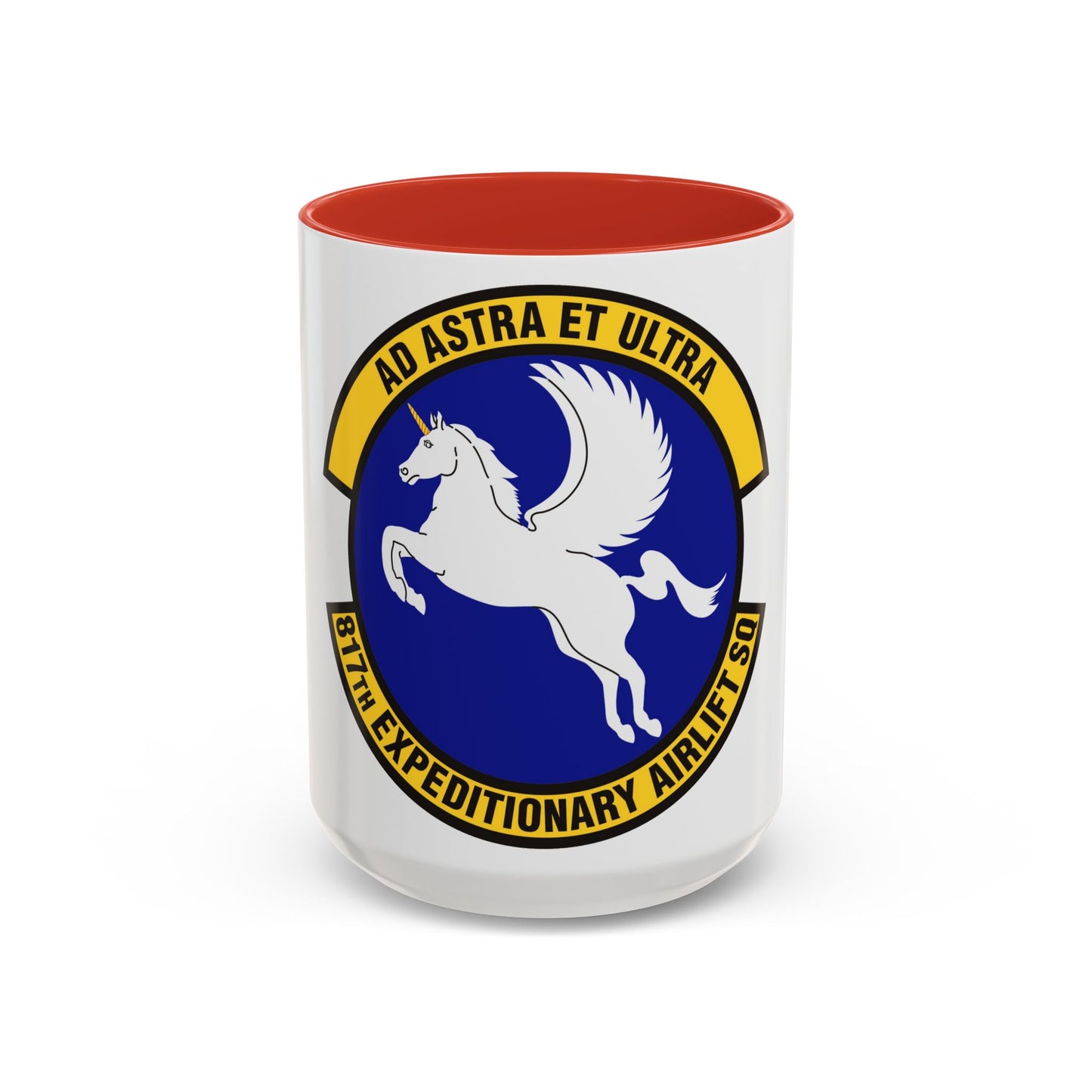 817th Expeditionary Airlift Squadron (U.S. Air Force) Accent Coffee Mug