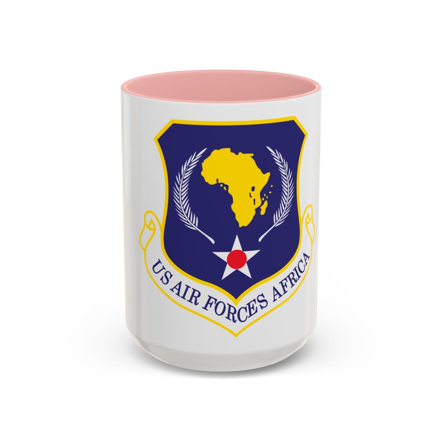USAF Africa (U.S. Air Force) Accent Coffee Mug