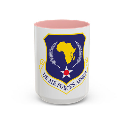 USAF Africa (U.S. Air Force) Accent Coffee Mug