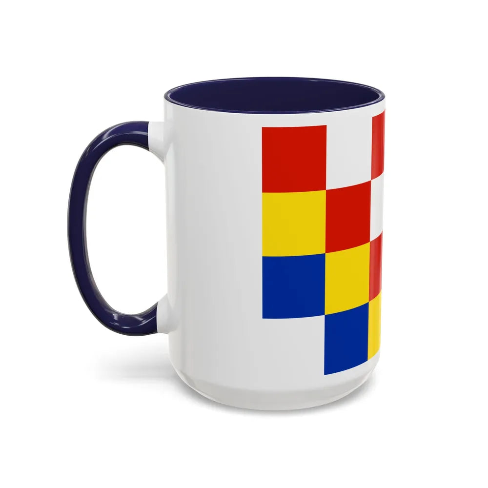 Flag of Antwerp Belgium - Accent Coffee Mug-Go Mug Yourself