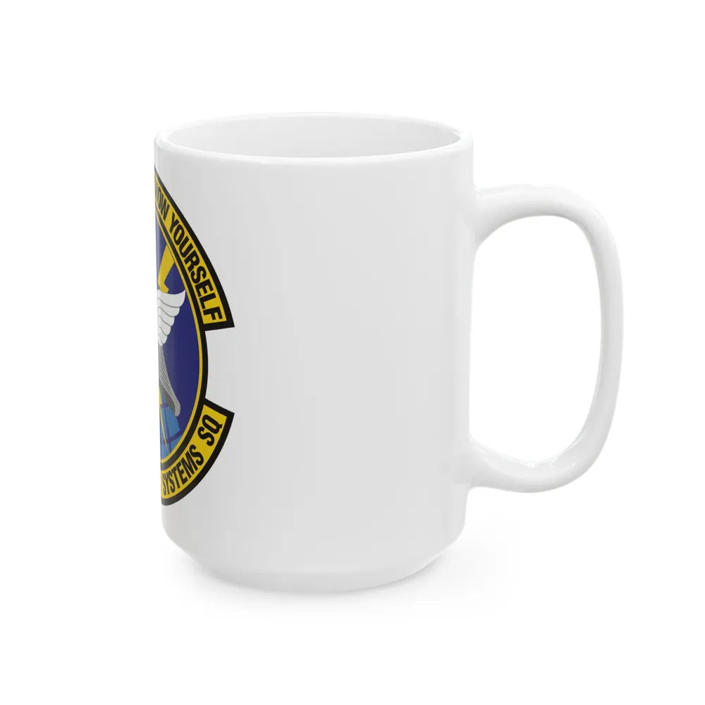 631st Electronic Systems Squadron (U.S. Air Force) White Coffee Mug-Go Mug Yourself