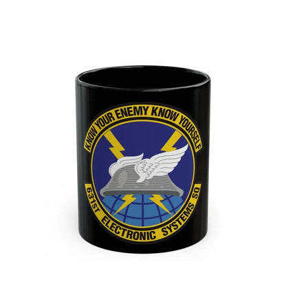 631st Electronic Systems Squadron (U.S. Air Force) Black Coffee Mug 11oz - Go Mug Yourself