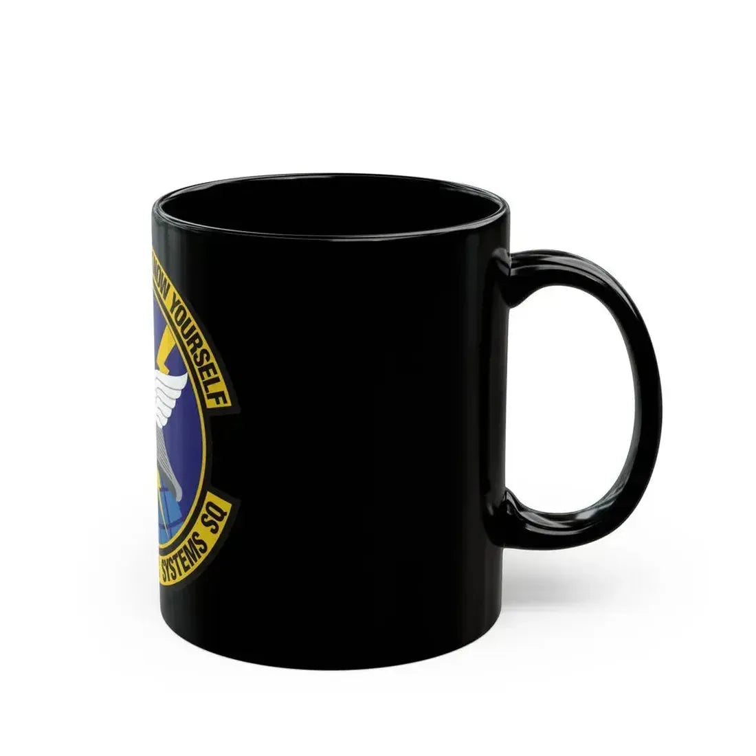 631st Electronic Systems Squadron (U.S. Air Force) Black Coffee Mug - Go Mug Yourself