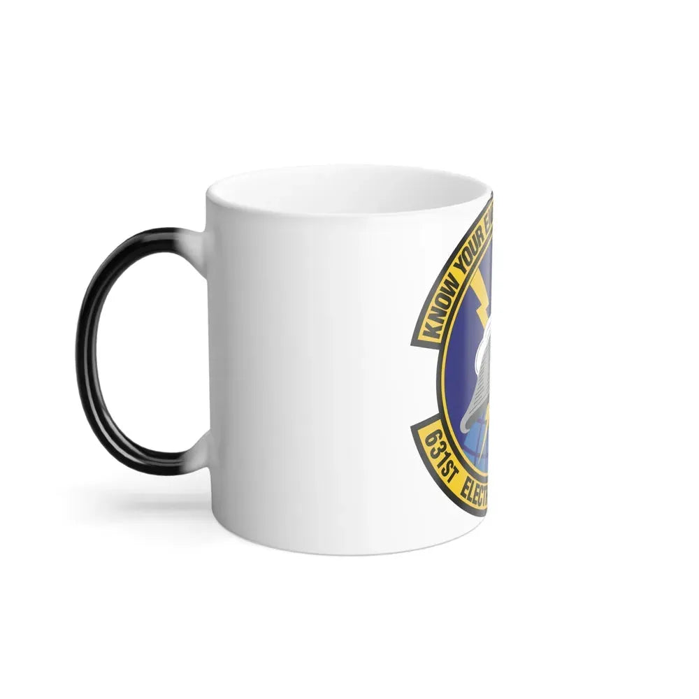 631st Electronic Systems Squadron (U.S. Air Force) Color Changing Coffee Mug - Go Mug Yourself