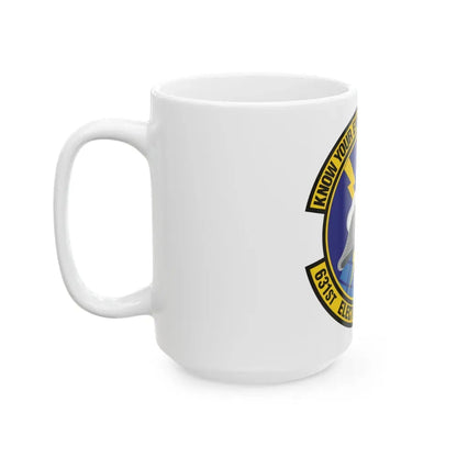 631st Electronic Systems Squadron (U.S. Air Force) White Coffee Mug - Go Mug Yourself
