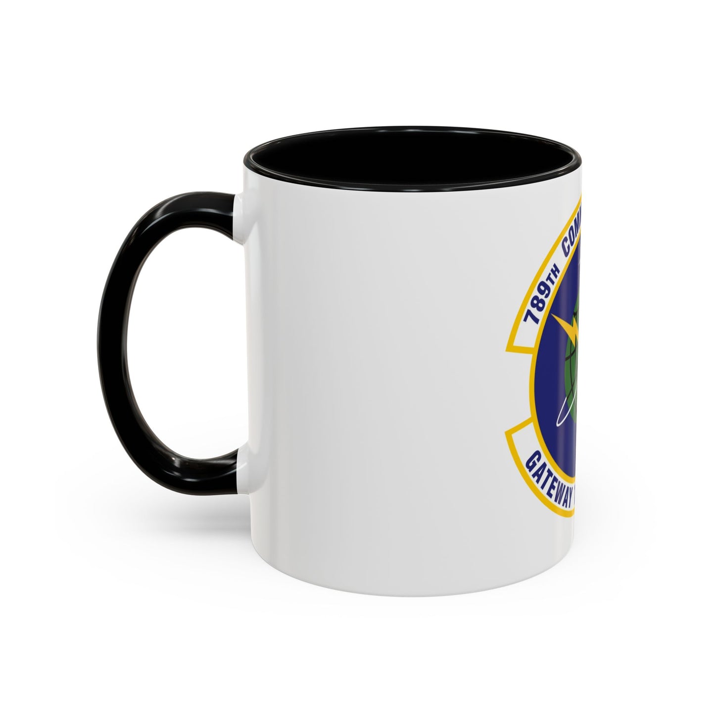 789th Communications Squadron (U.S. Air Force) Accent Coffee Mug