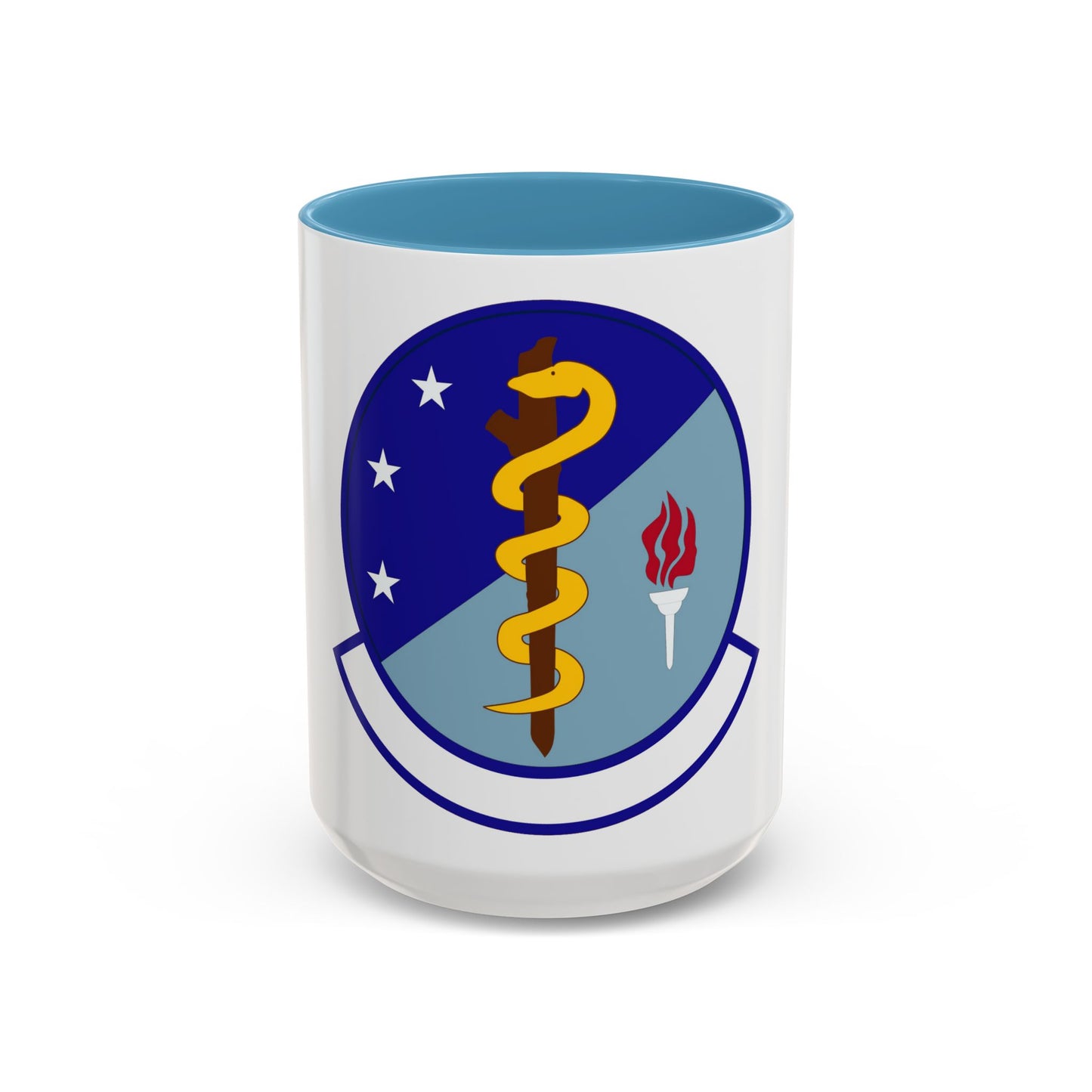 47 Operational Medical Readiness Squadron AETC (U.S. Air Force) Accent Coffee Mug