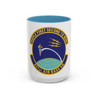431st Air Base Squadron (U.S. Air Force) Accent Coffee Mug