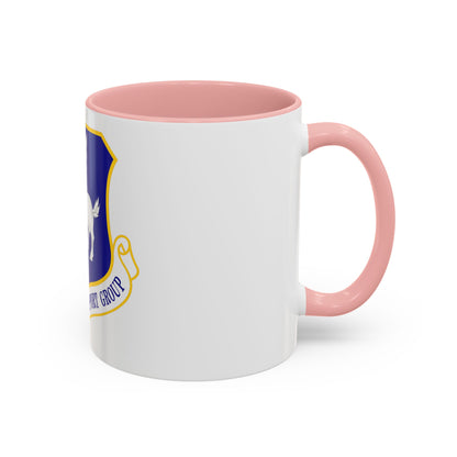 50th Mission Support Group (U.S. Air Force) Accent Coffee Mug