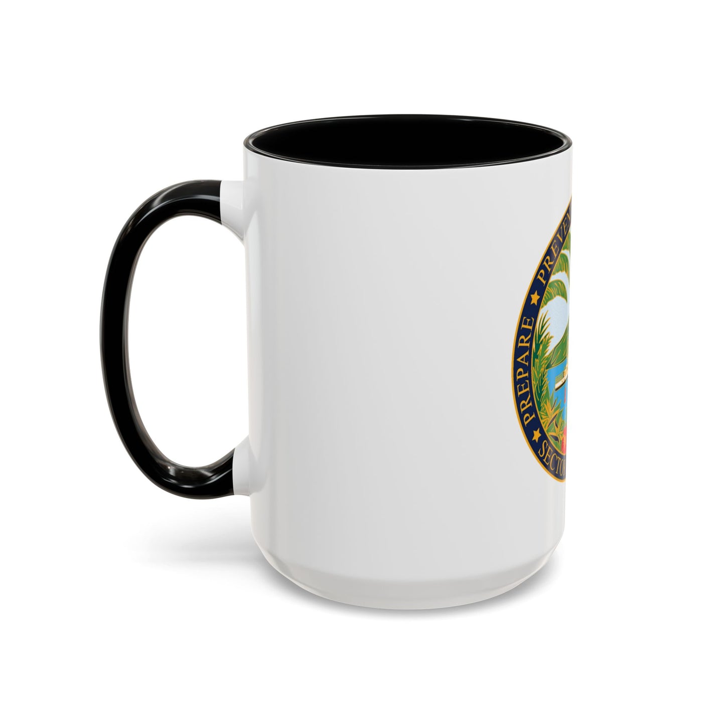 USCG Sector Honolulu (U.S. Coast Guard) Accent Coffee Mug