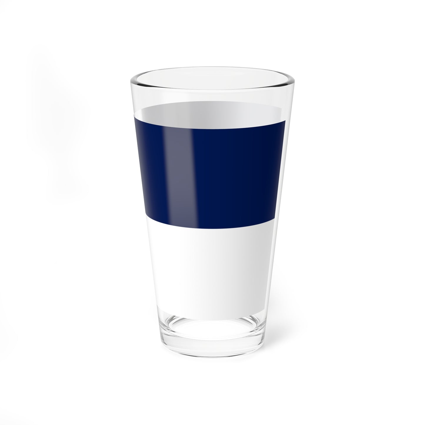 Flag dark blue 19x10 (China) Pint Glass 16oz