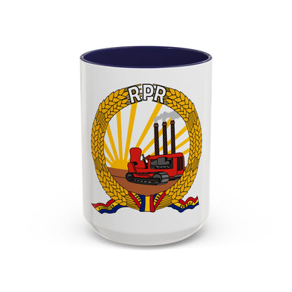 Coat of arms of Romania (January-March 1948) - Accent Coffee Mug