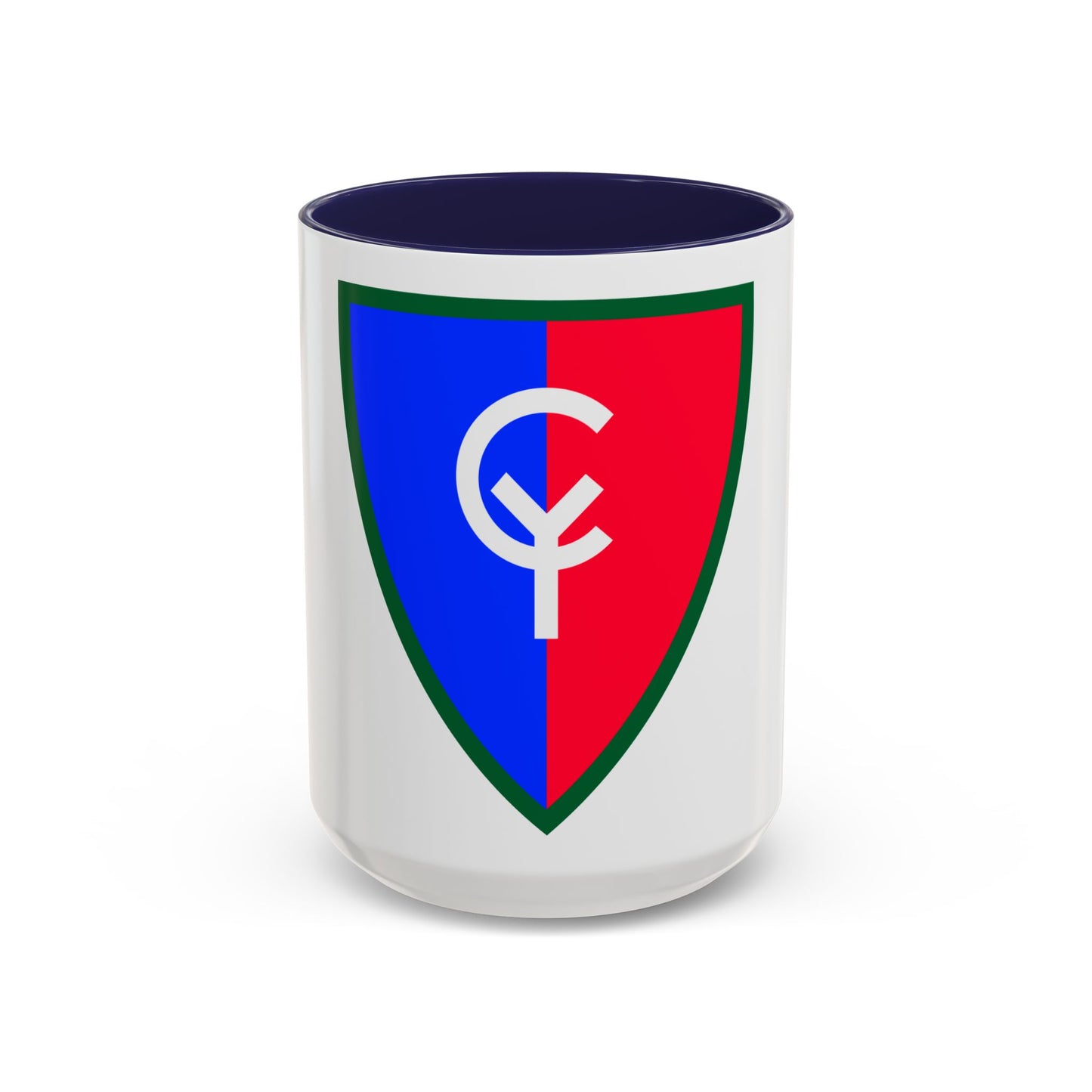 38th Infantry Division SSI (U.S. Army) Accent Coffee Mug