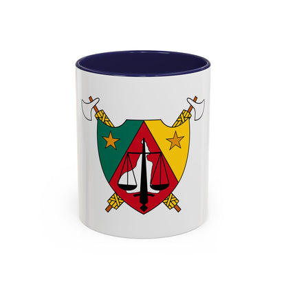 Coat of Arms of Cameroon (1960-1961) - Accent Coffee Mug