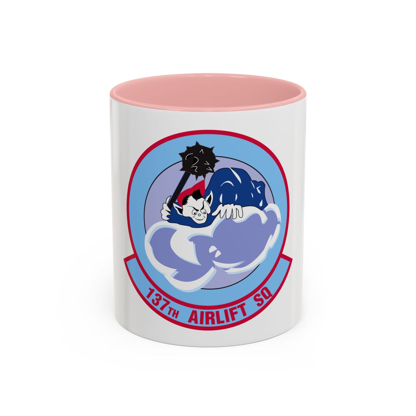 137 Airlift Squadron (U.S. Air Force) Accent Coffee Mug