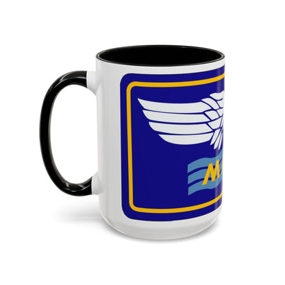 Tasse à café avec accents des forces aériennes alliées méditerranéennes (armée américaine)