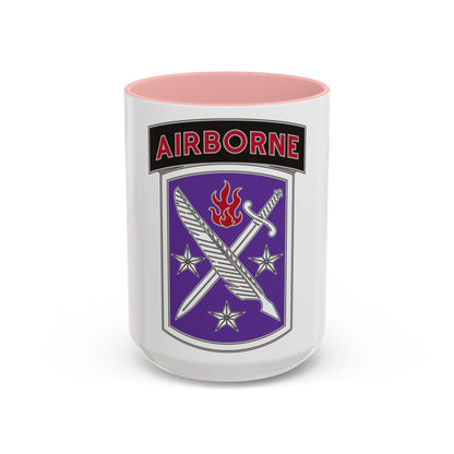 95 Civil Affairs Brigade (U.S. Army) Accent Coffee Mug