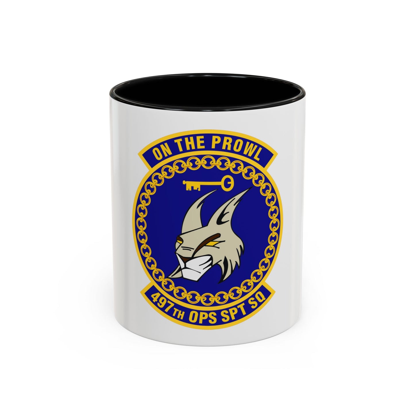 497 Operations Support Squadron ACC (U.S. Air Force) Accent Coffee Mug