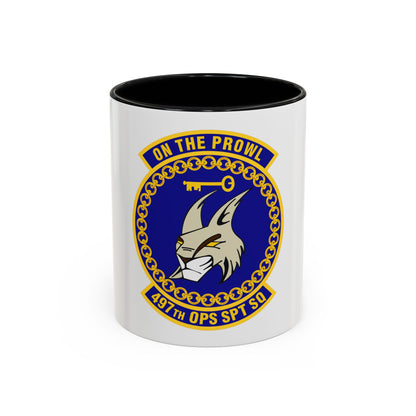 497 Operations Support Squadron ACC (U.S. Air Force) Accent Coffee Mug