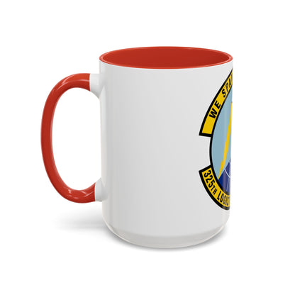 325 Logistics Readiness Squadron ACC (U.S. Air Force) Accent Coffee Mug