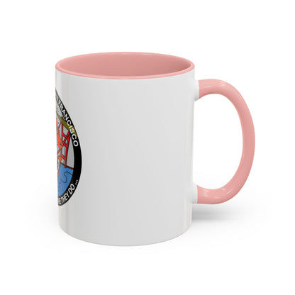 USCG Air Station San Francisco 2 (U.S. Coast Guard) Accent Coffee Mug