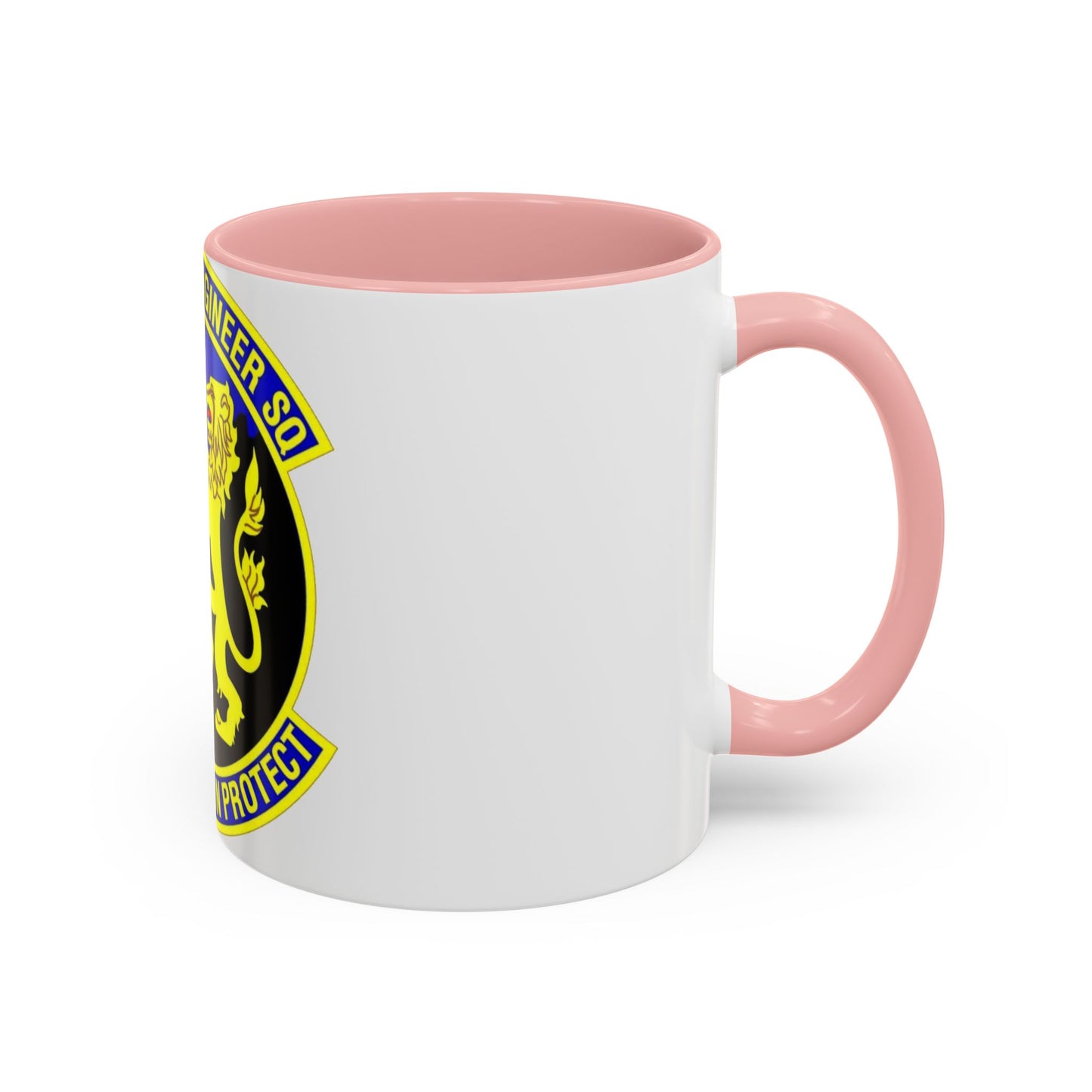 100 Civil Engineer Squadron USAFE (U.S. Air Force) Accent Coffee Mug