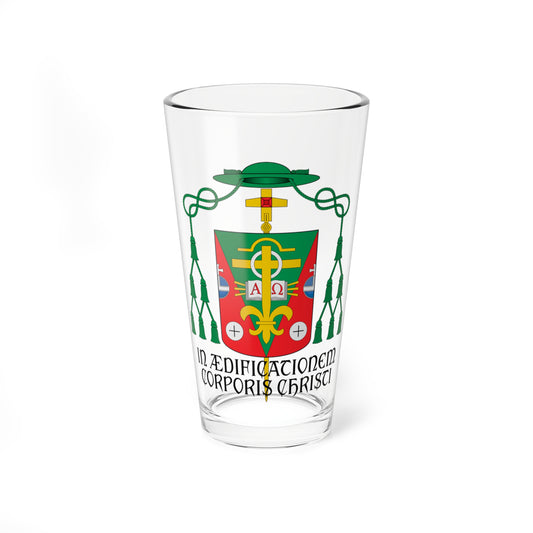 Escudo de Giovanni Crippa (Spain) (Coat of Arms) Pint Glass 16oz